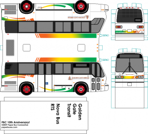 Golden Gate Transit Nova Bus RTS 30-foot Golden Gate Transit Nova Bus RTS 30-foot